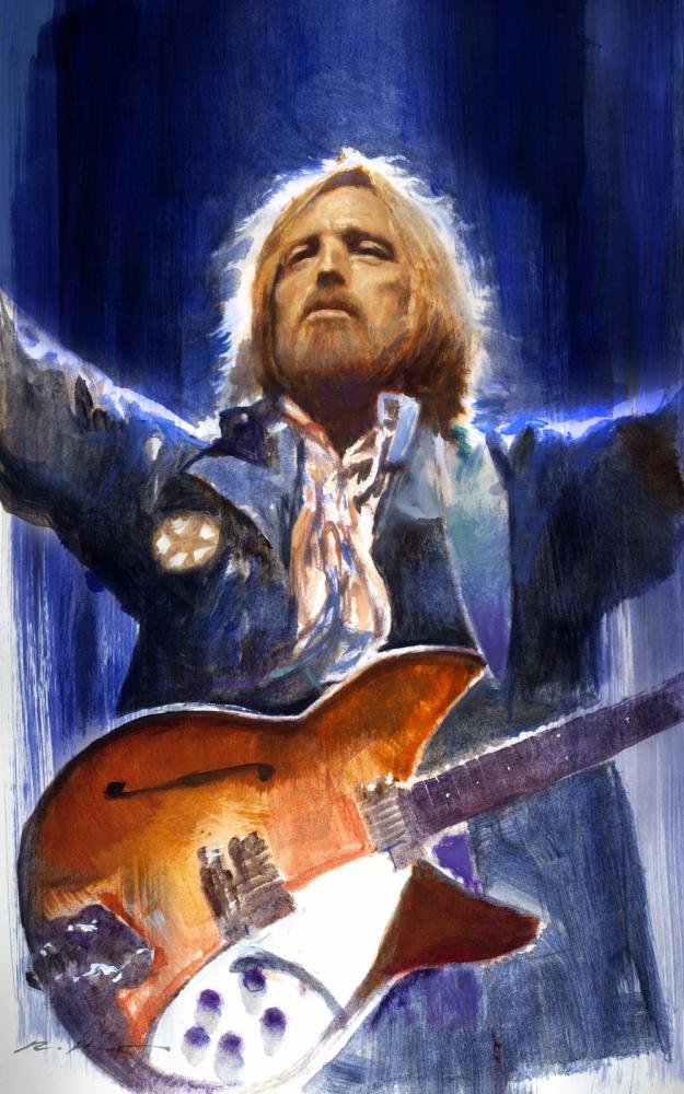 Tom Petty Famous Coloring Book: Whole Mind Regeneration and