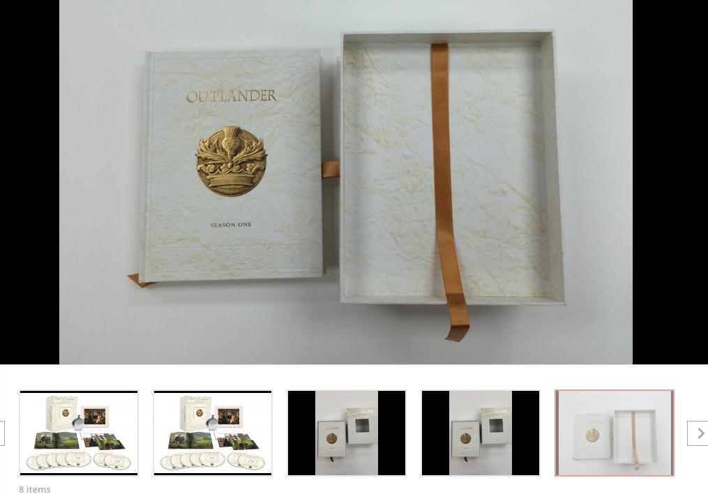 Outlander Ultimate Collection Packaging, robert hunt